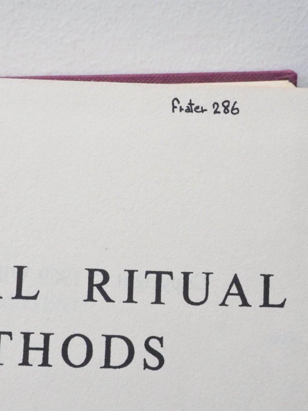 Magical Ritual Methods - William G Gray - 1969 - Magic Ritualism Consciousness - Picture 6 of 14